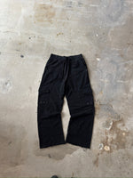 OBSIDIAN WASHED BLACK JOGGERS