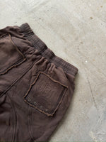 OBSIDIAN WASHED BROWN JOGGERS