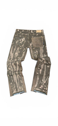 1 of 1 PAINTED CAMO DENIM JEANS