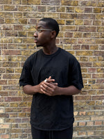 OBSIDIAN WASHED BLACK TEE