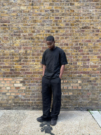 OBSIDIAN WASHED BLACK TEE