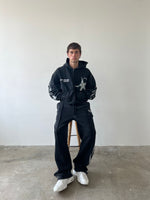 'STARS & FLAMES' ZIP HOODIE