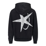 'STARS & FLAMES' ZIP HOODIE