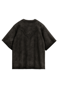 OBSIDIAN WASHED BLACK TEE
