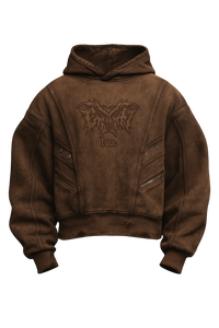 OBSIDIAN WASHED BLACK HOODIE